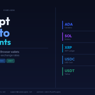 Non-Custodial Crypto Payment Gateway for WooCommerce (Direct Wallet Payments)