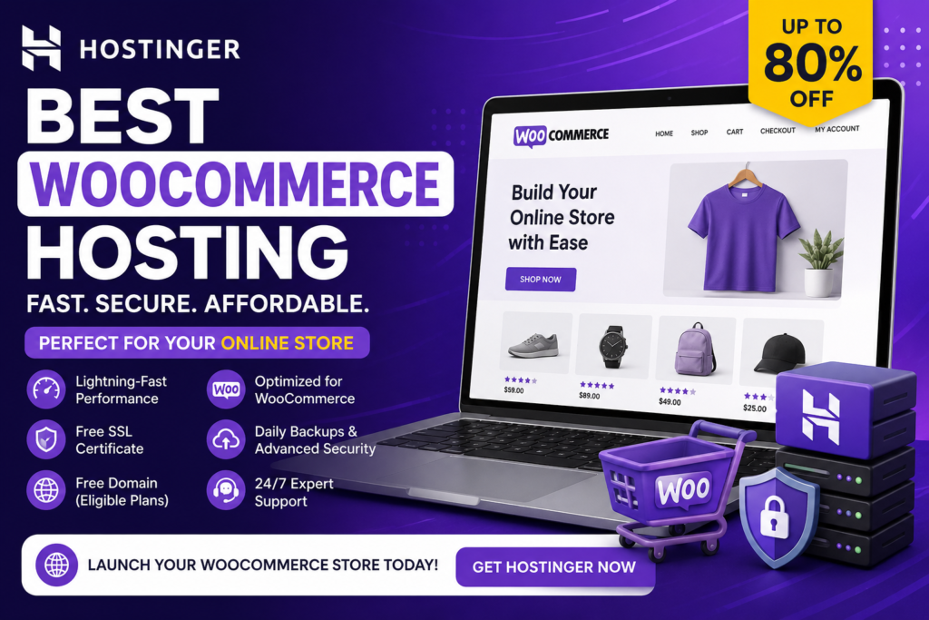 Best WooCommerce Hosting for 2026: Why Hostinger Is My Recommended Choice