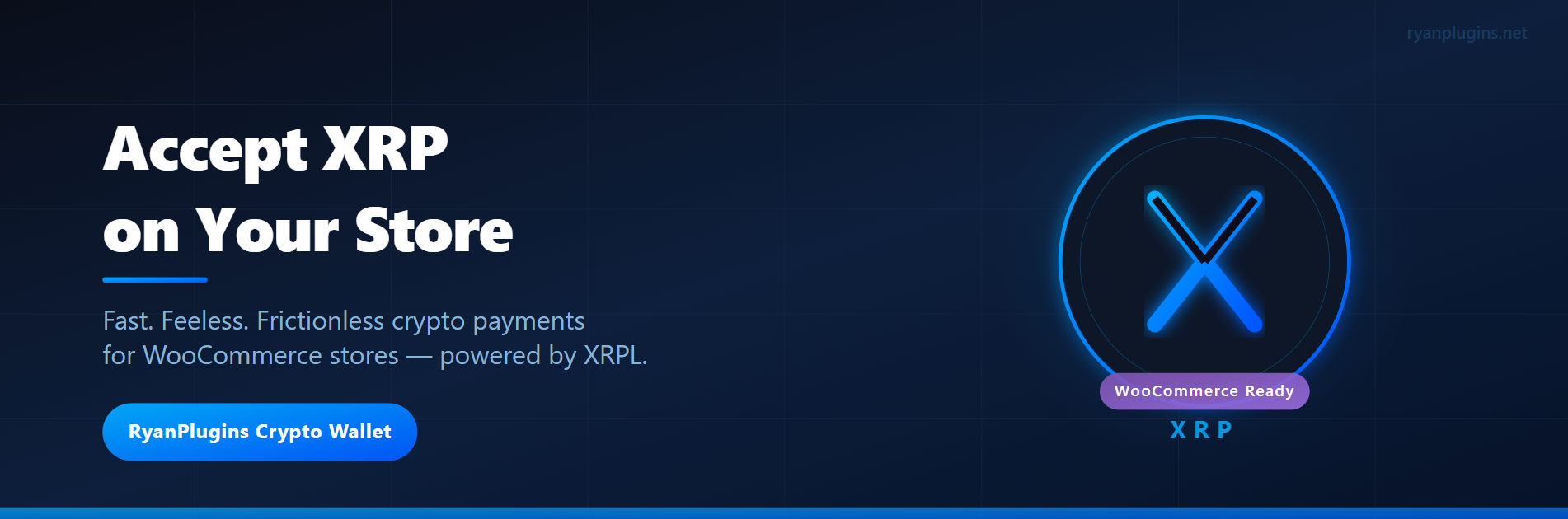 XRP for WooCommerce plugin by RyanPlugins – accept Ripple payments on your store